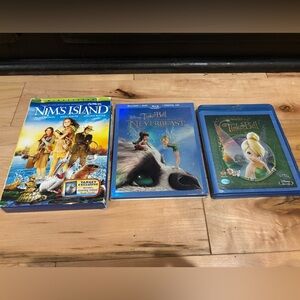 Tinker Bell and Nim’s Island dvd bundle